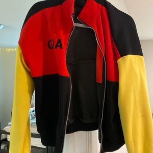 I AM GIA zip up sweater